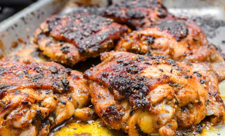 cosce di pollo al forno