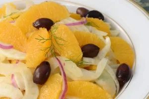 insalata arance finocchi e olive