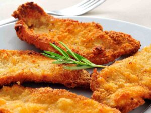 cotolette fritte con rosmarino
