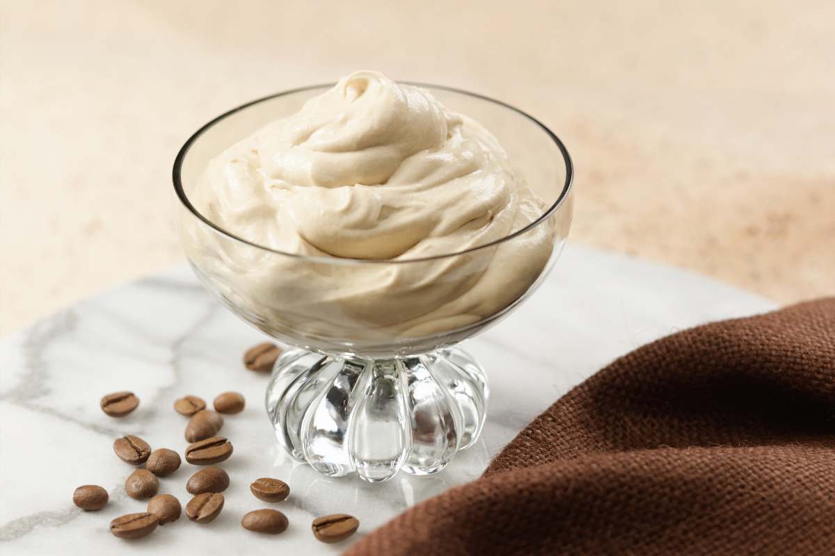 coppa di crema caffè