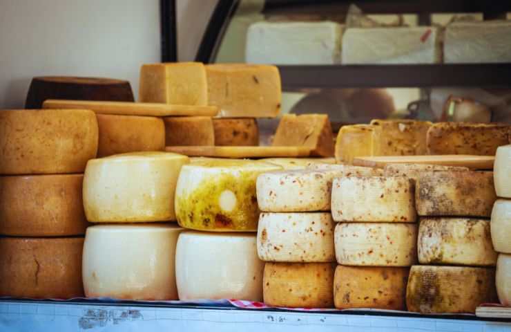 forme di formaggio