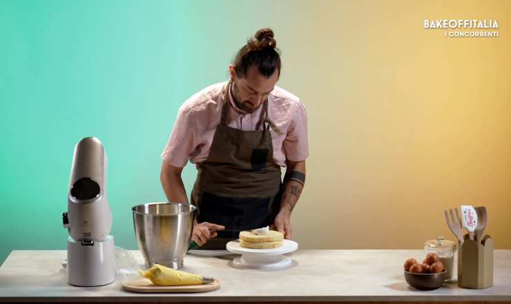 francesco mentre cucina