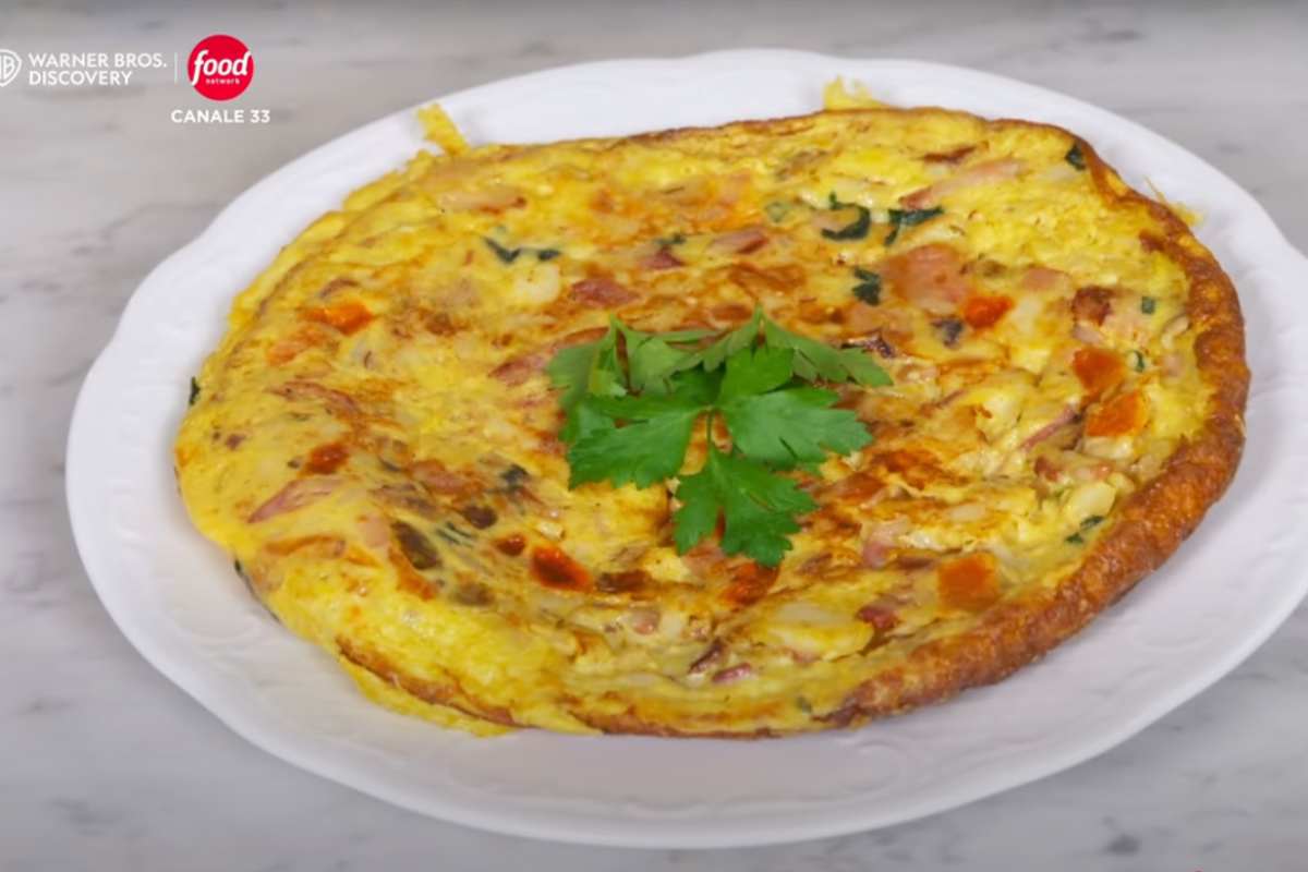 frittata con prezzemolo