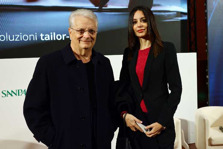 iginio massari con la figlia