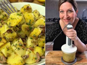 isabella de simone e insalata di patate