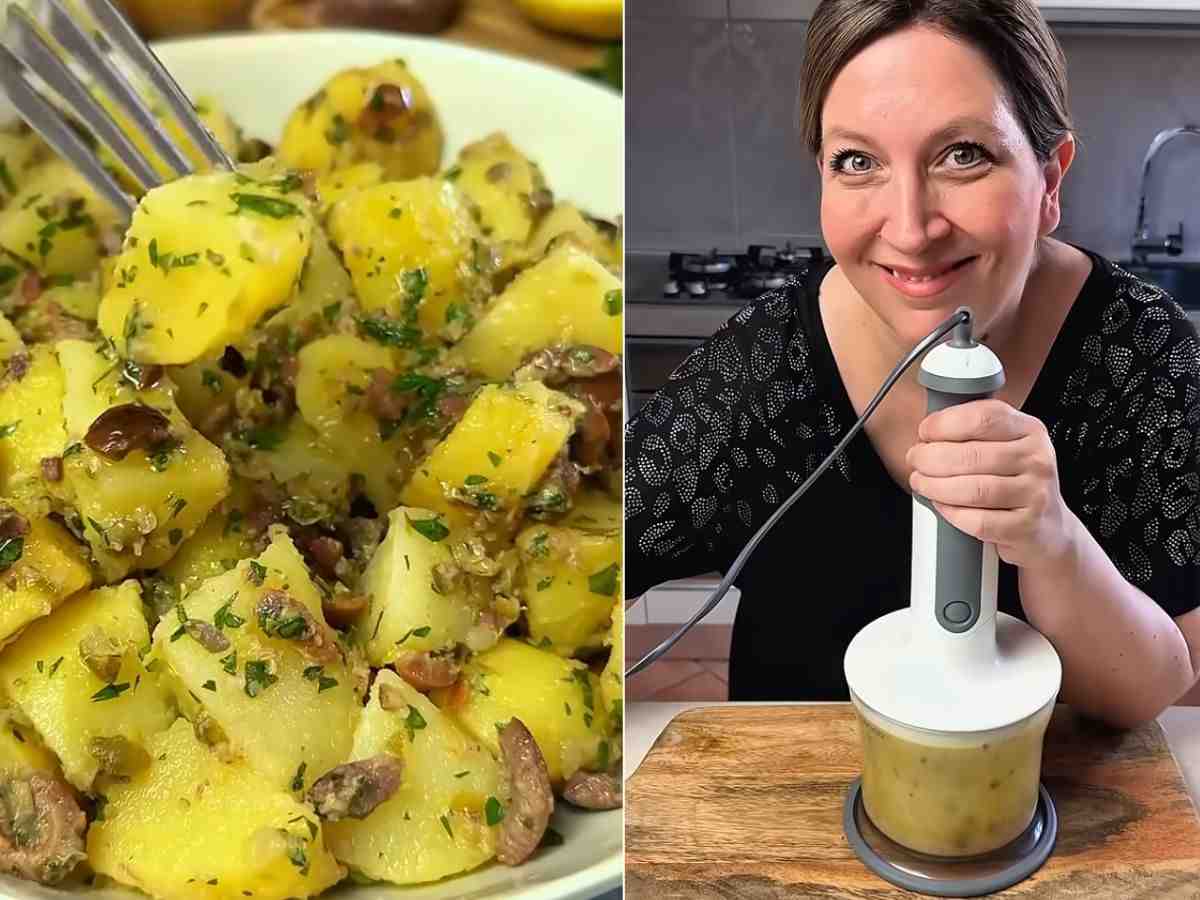 isabella de simone e insalata di patate