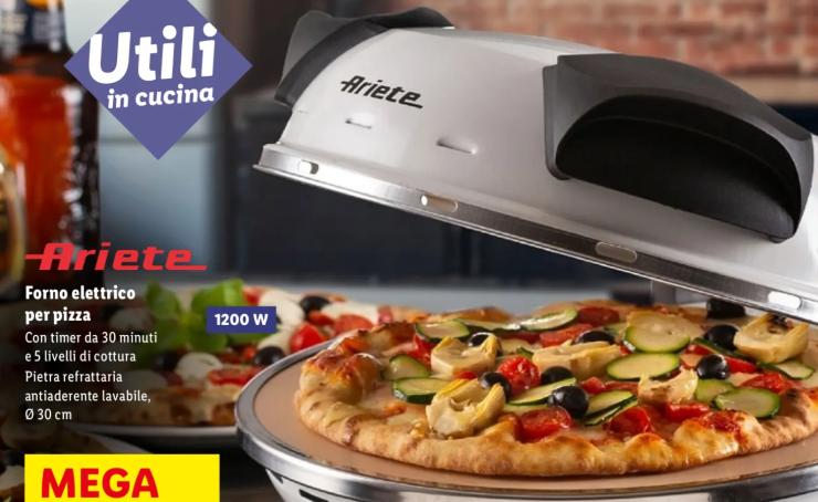 forno elettrico per pizza ariete