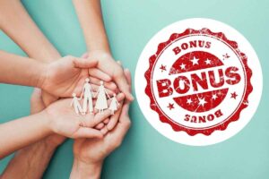 mani e logo bonus