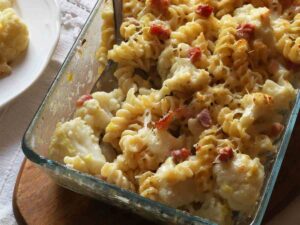 pasta con cavolfiore filante