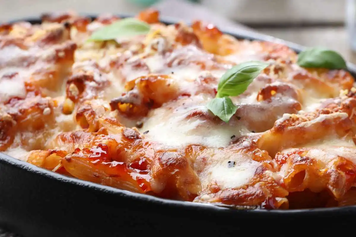 pasta al forno in padella