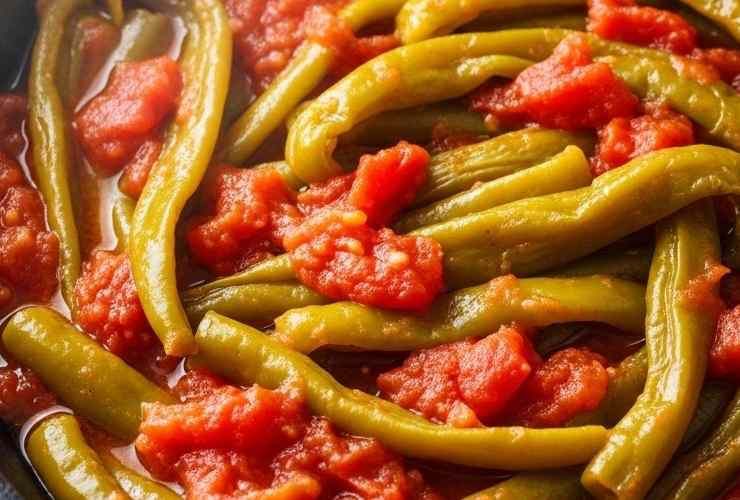 peperoncini verdi e pomodoro