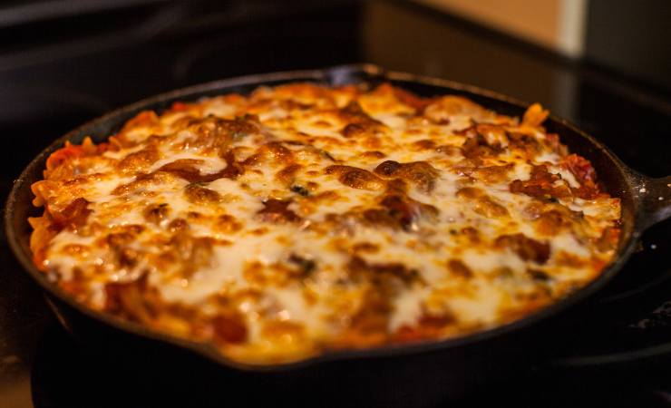 pasta al forno cotta in padella