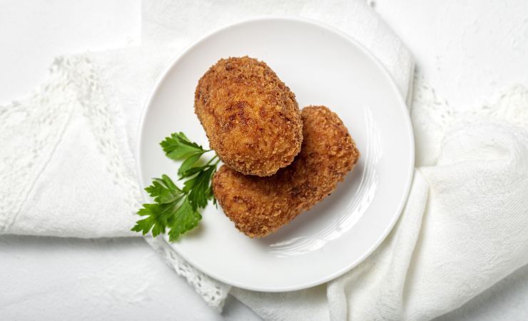 piatto di crocchette