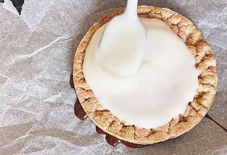 teglia con galletta di riso e yogurt greco