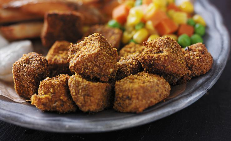 Nuggets pronti nel piatto
