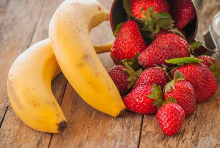 banane e fragole