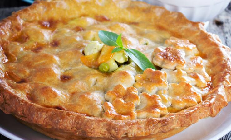 Torta rustica circolare