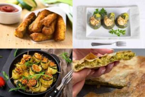 diverse ricette con le zucchine