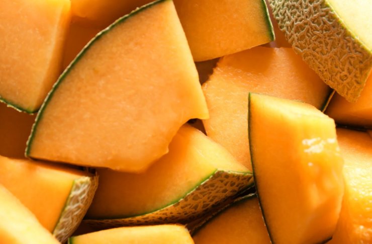 melone tagliato a pezzi