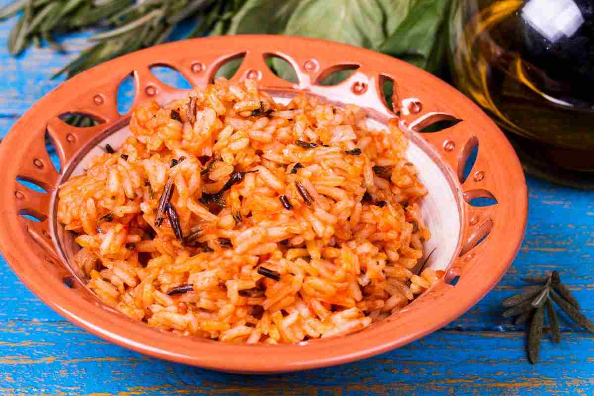 risotto con pomodoro
