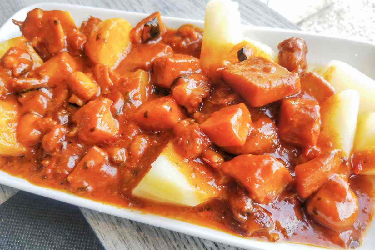 seppie con le patate e pomodoro