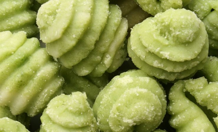 Gnocchi verdi sparsi ancora crudi