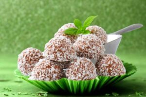 tartufini con cocco rapè e cacao