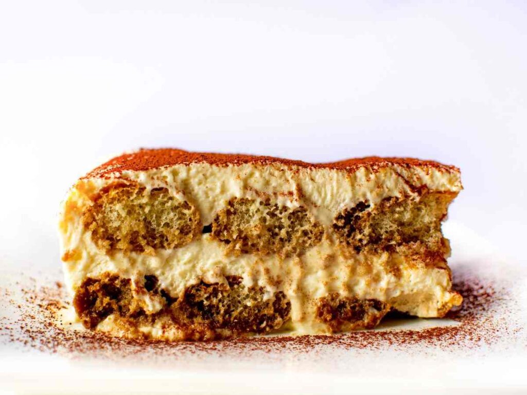 tiramisù in primo piano