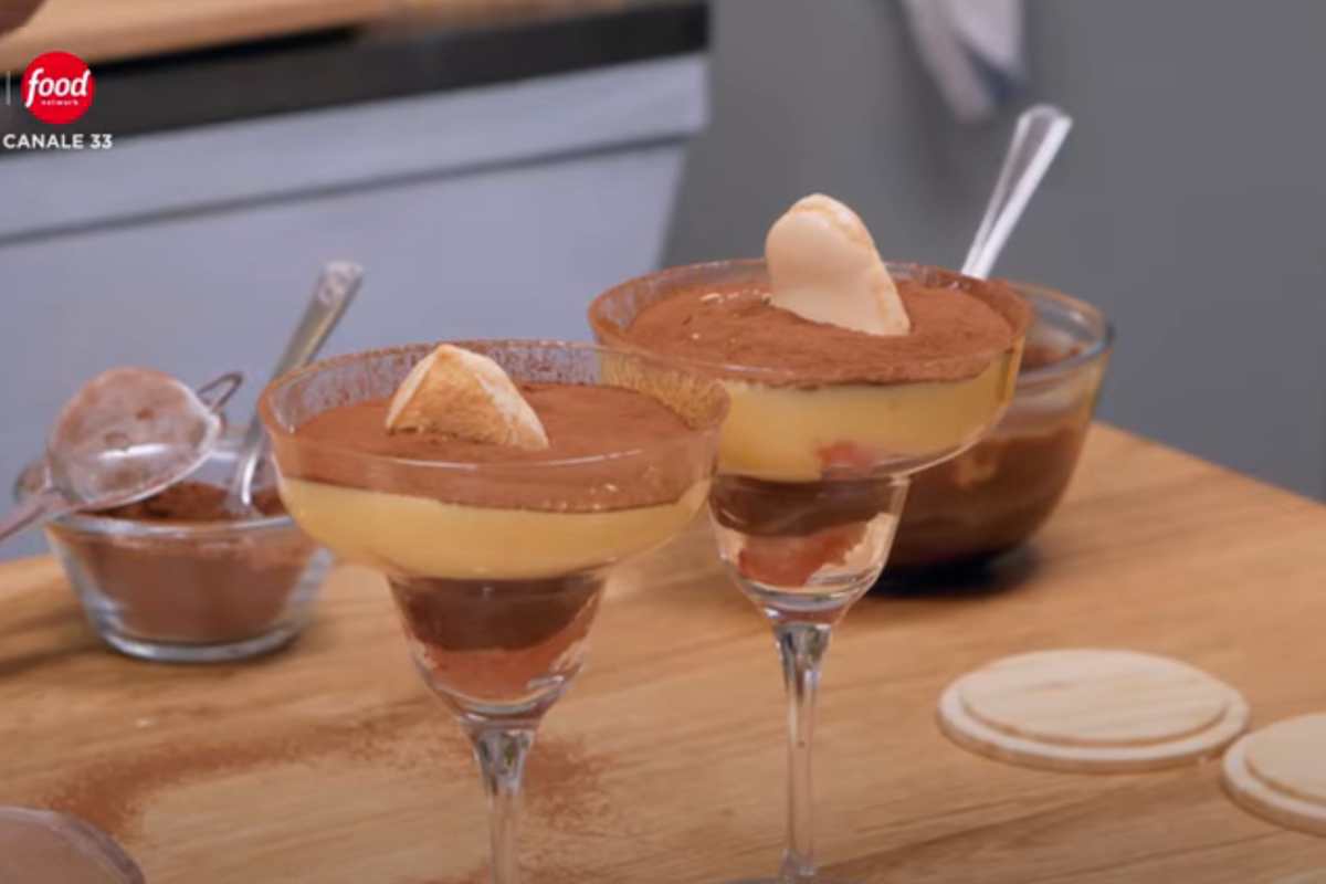 due coppe di zuppa inglese