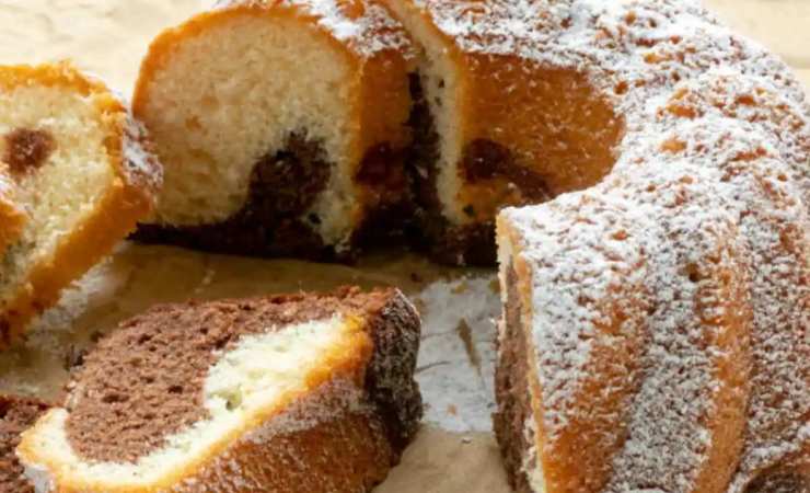ciambella cacao e vaniglia