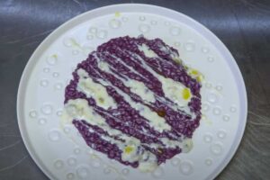 un piatto di risotto