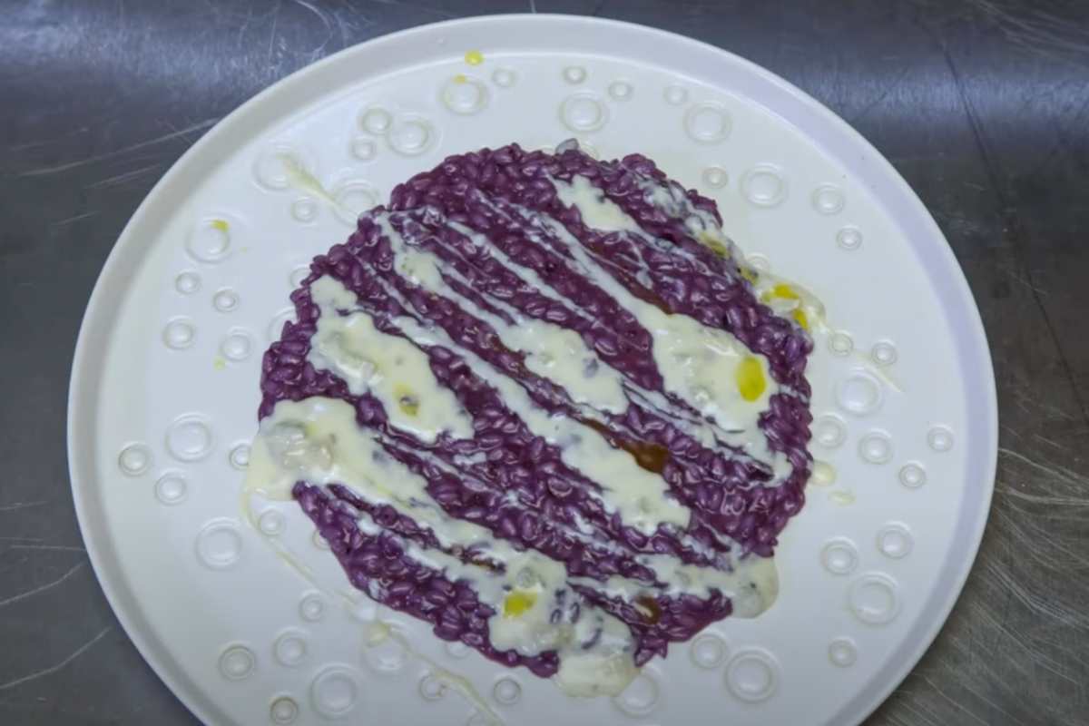 un piatto di risotto